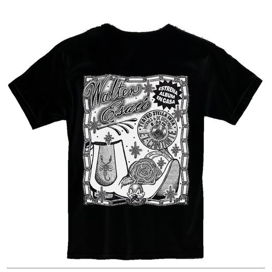 Playera “El Cantante” x Todoslosfuegos (Negativo)